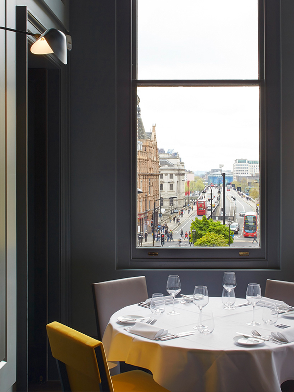 View of the Strand from Christopher's restaurant